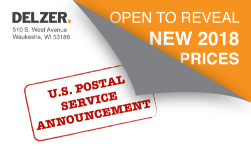New 2018 U.S. Postal Service Prices Announced