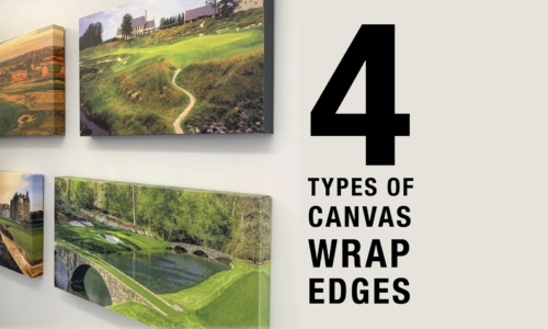 4 Types of Canvas Wrap Edges