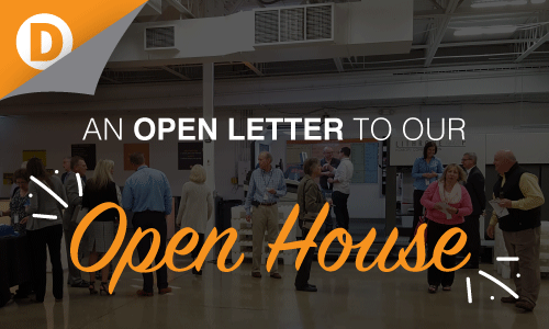 An Open Letter to our Open House