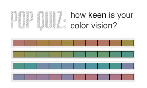 How Keen is Your Color Vision? Take This Online Eye Test