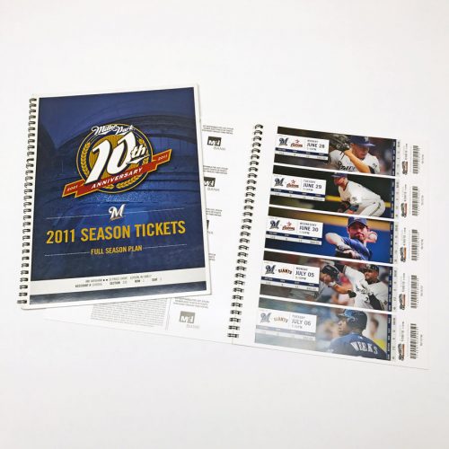 Milwaukee Brewers Season Ticket Packet
